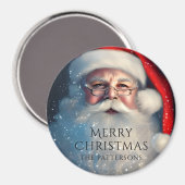 Vroegere kerstkerstkerstfeestelijke Feestdagen Magneet (Voorkant / Achterkant)