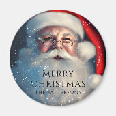 Vroegere kerstkerstkerstfeestelijke Feestdagen Magneet (Voorkant)