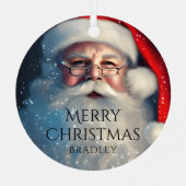 Vroegere kerstkerstkerstfeestelijke Feestdagen Metalen Ornament (Achterkant)