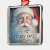 Vroegere kerstkerstkerstfeestelijke Feestdagen Metalen Ornament (Links)