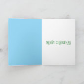 Vroegere kerstleraar kaart (Binnen)