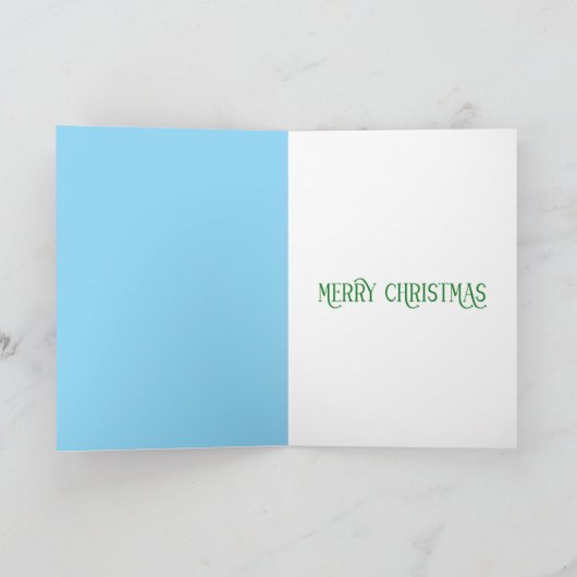 Vroegere kerstleraar kaart (Binnen)