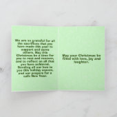 Vroegere kerstleraar/Librarian/School Kaart (Binnen)