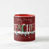 Vroegere kerstleraar mok (Midden)