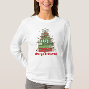 Vroegere kerstleraar t-shirt