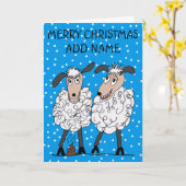 Vroegere kerstmis kaart (Gele Bloem)