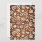 Vroegere kerstmis Moderne Rustic 3 PHOTO Greeting Feestdagenkaart (Achterkant)