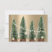 Vroegere kerstnaam Foto: Grijze lichten Gold Kaart (Achterkant)