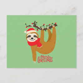 Vroegere kerstsleuf briefkaart