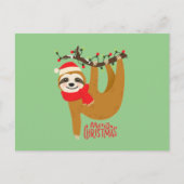 Vroegere kerstsleuf briefkaart (Voorkant)