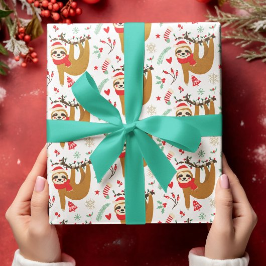 Vroegere kerstsleuf | FEESTDAGEN Cadeaupapier