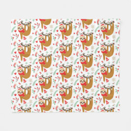 Vroegere kerstsleuf | FEESTDAGEN Fleece Deken