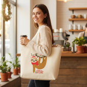 Vroegere kerstsleuf | FEESTDAGEN Grote Tote Bag