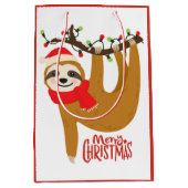 Vroegere kerstsleuf | FEESTDAGEN Medium Cadeauzakje (Voorkant)