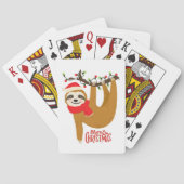 Vroegere kerstsleuf | FEESTDAGEN Pokerkaarten (Achterkant)