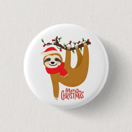 Vroegere kerstsleuf | FEESTDAGEN Ronde Button 3,2 Cm (Voorkant)