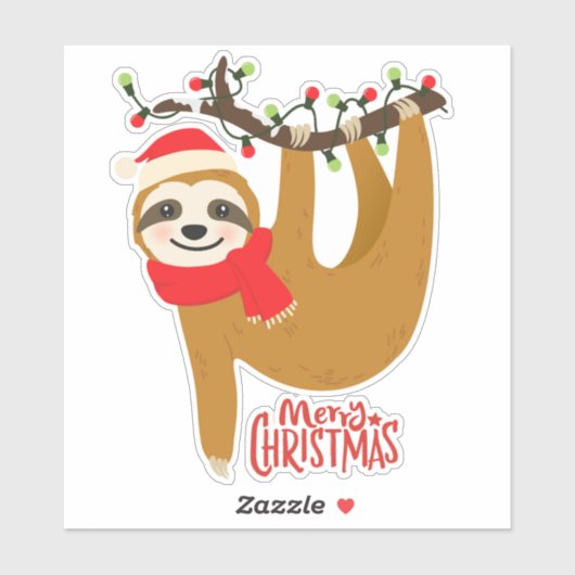 Vroegere kerstsleuf | FEESTDAGEN Sticker (Vel)