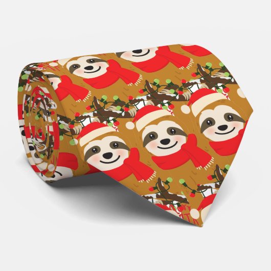 Vroegere kerstsleuf | FEESTDAGEN Stropdas (Opgerold)