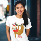 Vroegere kerstsleuf | FEESTDAGEN Tri-Blend Shirt