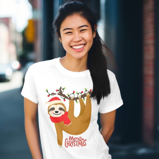 Vroegere kerstsleuf | FEESTDAGEN Tri-Blend Shirt