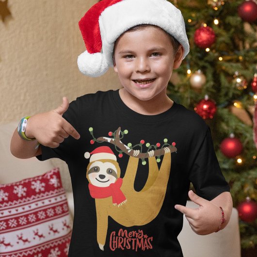 Vroegere kerstsleuf | FEESTDAGEN Tri-Blend Shirt
