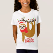 Vroegere kerstsleuf | FEESTDAGEN Tri-Blend Shirt (Voorkant)
