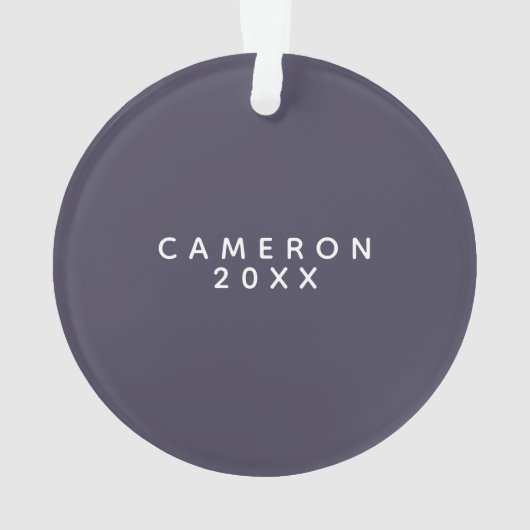 Vroegere kerstsleuf ornament (achterkant)