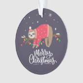 Vroegere kerstsleuf ornament (voorkant)