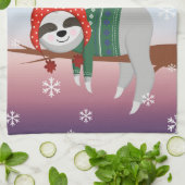 Vroegere kerstsleuf   theedoek (Gevouwen)