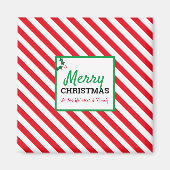 Vroegere kerstsnoeprietnaam Magnet (Voorkant)