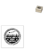 Vroegere kerststempel rubberstempel (Gestempeld)