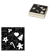 Vroegere kerststempel rubberstempel (Gestempeld)