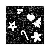 Vroegere kerststempel rubberstempel (Afrduk)