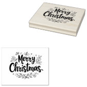 Vroegere kerststempel rubberstempel (Gestempeld)