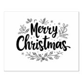 Vroegere kerststempel rubberstempel (Afrduk)