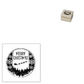 Vroegere kerststempel rubberstempel (Gestempeld)