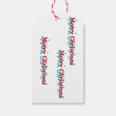 Vroegere kersttekst op cadeaulabel (Voorkant)