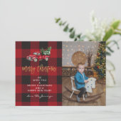 Vroegere kersttruck en Buffalo-cheque Foto V (Staand voorkant)