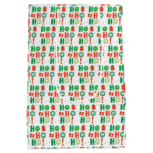 Vroegere kerstventilator medium cadeauzakje (Achterkant)