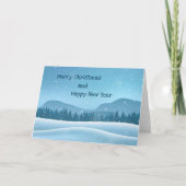 Vroegere kerstwinter kaart (Voorkant)