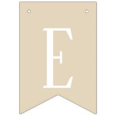 Vroegere kerstwitte tekst vlaggetjes (Derde vlag)