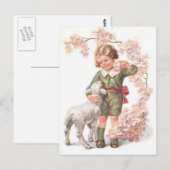 Vroegere Kinderlampeboom Briefkaart (Voorkant / Achterkant)