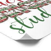 Vroegere leraar Helderstudenten Kerstmis Poster (Hoek)