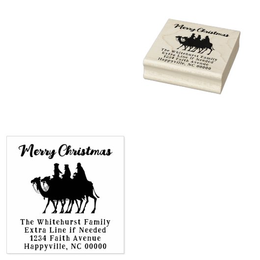 Vroegere Mannen voor kerstmis Herbruikbare stempel (Gestempeld)