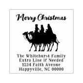 Vroegere Mannen voor kerstmis Herbruikbare stempel (Afrduk)