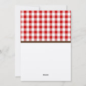 Vroegere uitnodiging voor kerst (Achterkant)