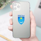 Vroegst bekende symbool - Kroatië Sticker (Telefoon)