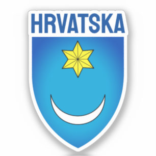 Vroegst bekende symbool - Kroatië Sticker