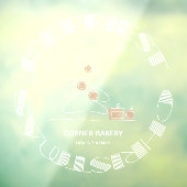 Vroegste kerst raamsticker (Vel 3)