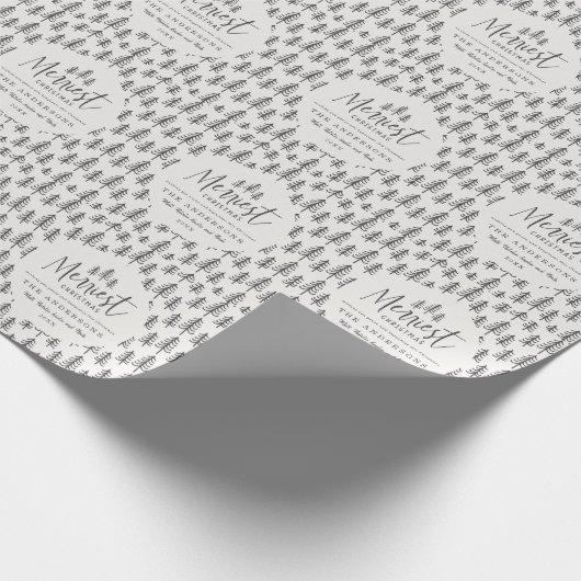 Vroegste kerstfeestdag cadeaupapier (Hoek)